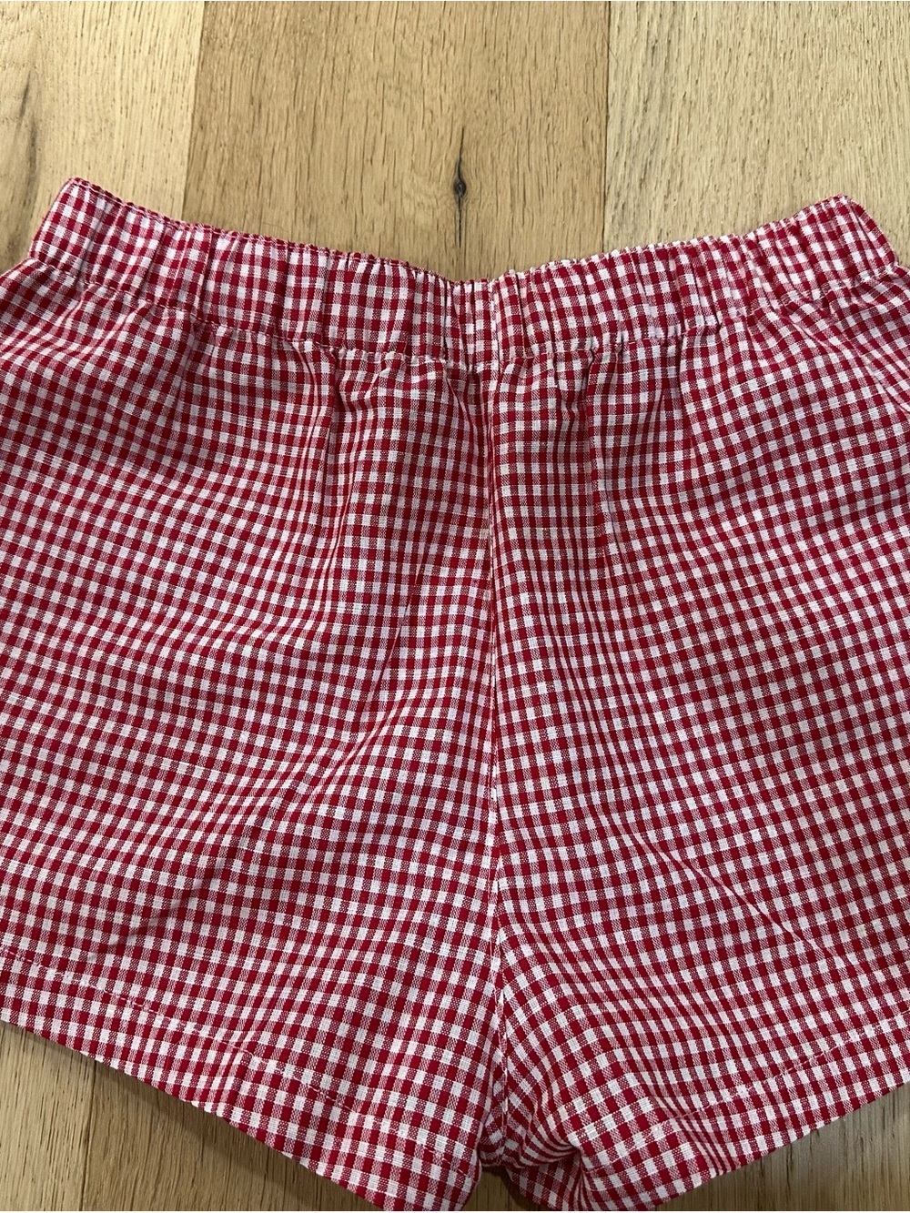 PARKE Red Gingham Boxer Shorts - Picture 3 of 5